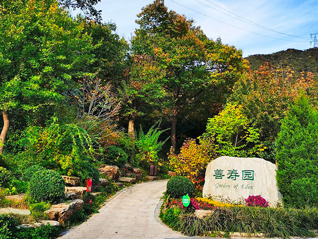 八达岭陵园内的图片展示