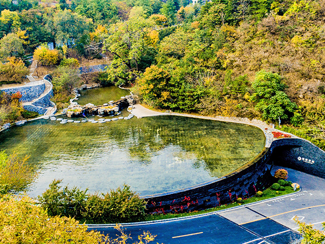 八达岭陵园内的风景