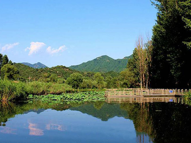 八达岭陵园墓区风景